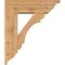 Ekena Millwork Olympic Traditional Smooth Bracket w/ Offset Brace, Western Red Cedar, 7 1/2"W x 24"D x 28"H BKT0806X24X28OLY01SWR - alternate 2